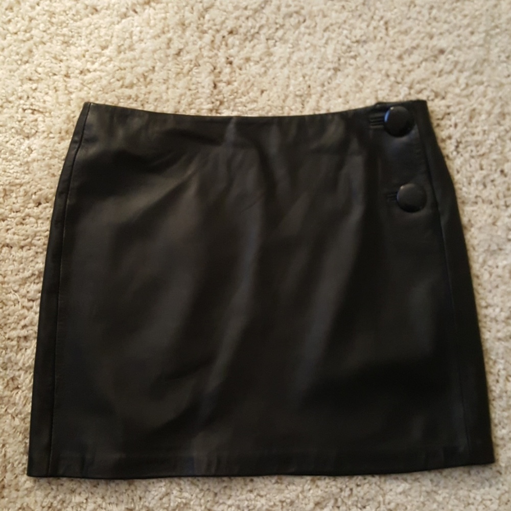 Inc Leather Skirt